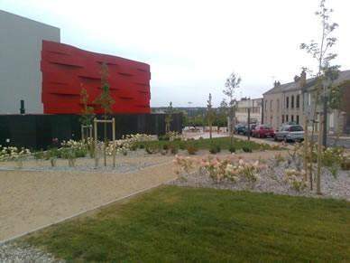 Aménagement paysager d'un espace public Bressuire