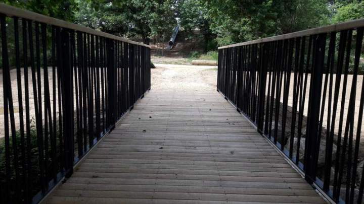 Passerelle en bois Bressuire