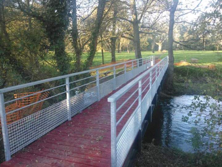 Pont en bois design Bressuire