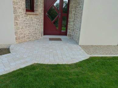 Entrée maison aménagée Bressuire