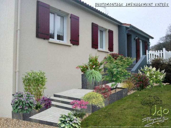 Plan conception espace vert Bressuire