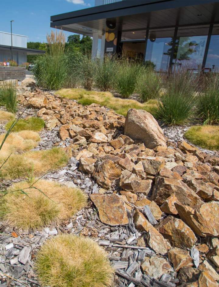 Espace paysager public Bressuire