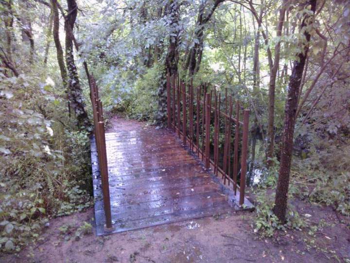 Passerelle en bois Bressuire