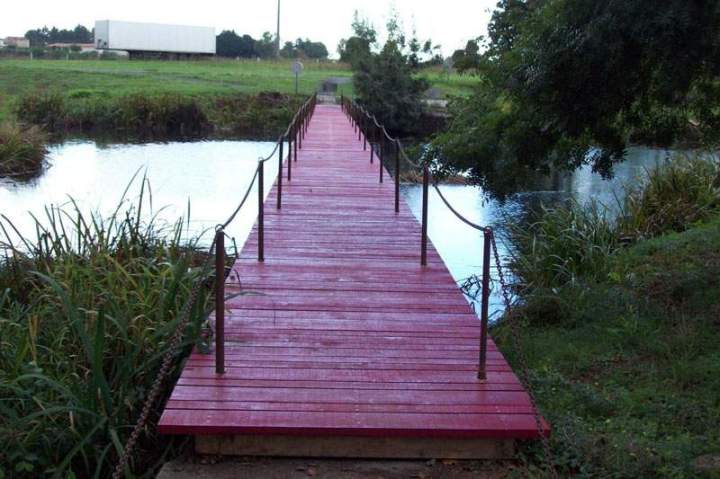 Petit pont en bois Bressuire