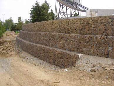 Murs de soutènement en gabions Bressuire