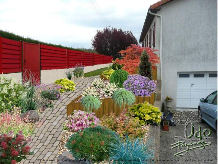 Végétalisation allée Bressuire